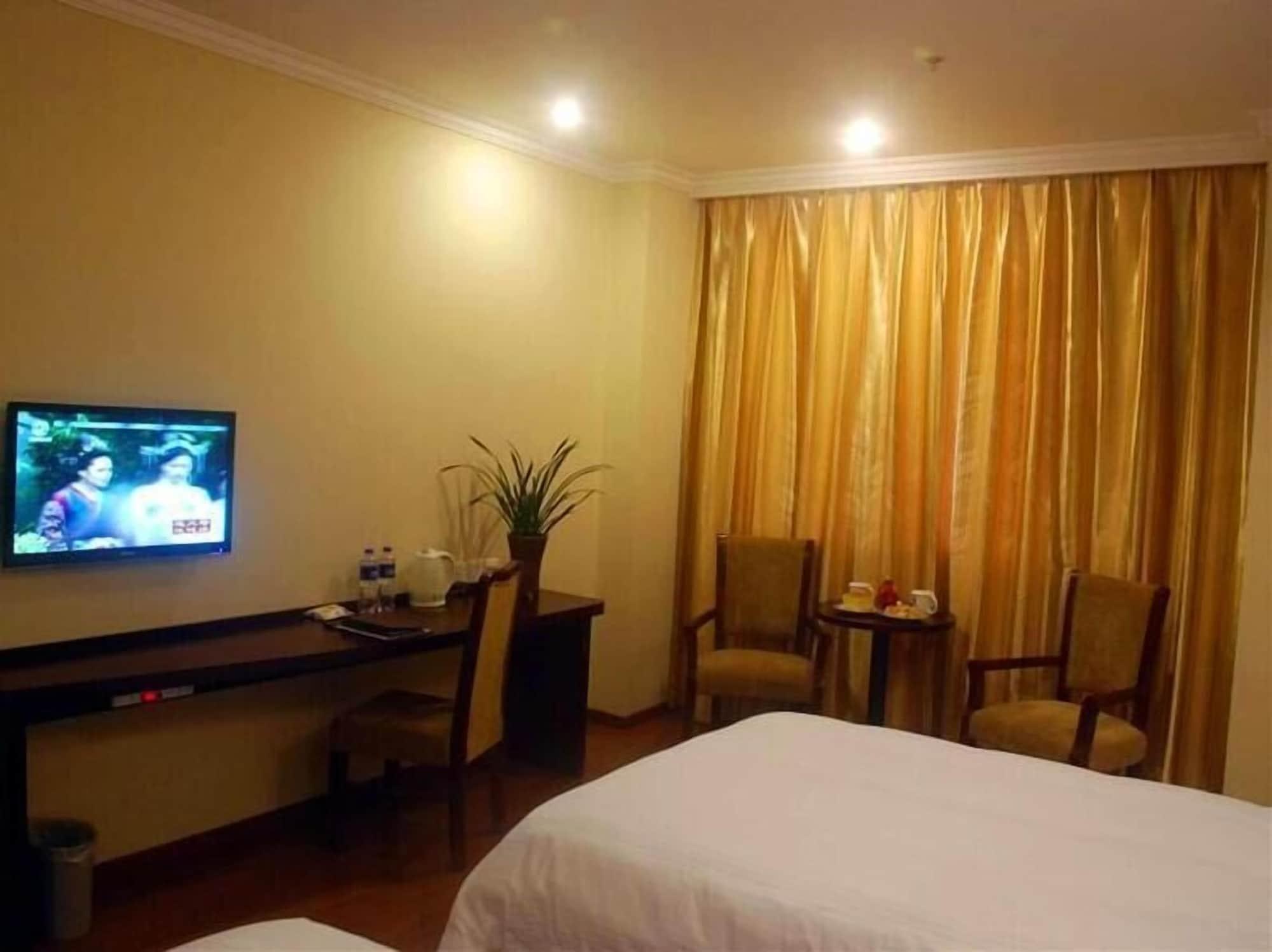 Greentree Inn Jiangsu Nantong Rugao Haiyang Road Tiancheng Business Hotel Exterior foto