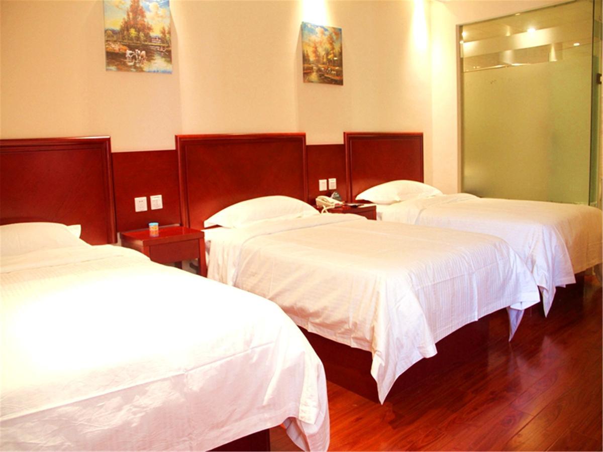 Greentree Inn Jiangsu Nantong Rugao Haiyang Road Tiancheng Business Hotel Exterior foto