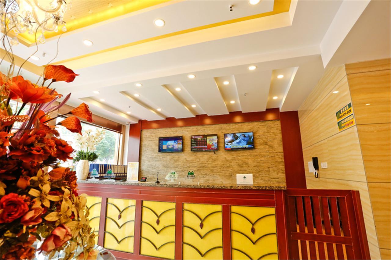 Greentree Inn Jiangsu Nantong Rugao Haiyang Road Tiancheng Business Hotel Exterior foto